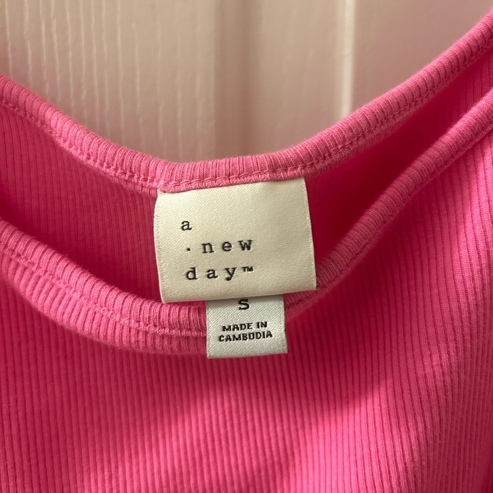 A New Day Pink High Low Dress Size Small - Picture 4 of 5